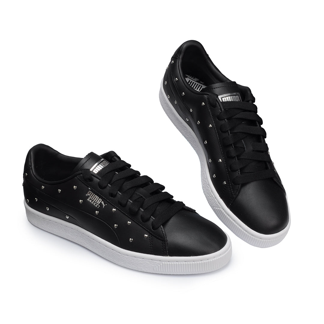 Puma Silver Basket Studs Women's – Eljan Sports