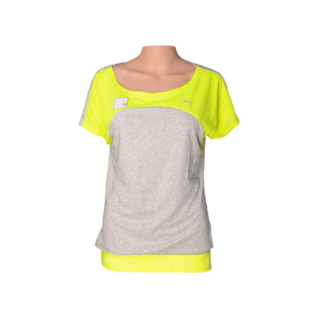 Puma Safety Yellow Active Tee Women's
